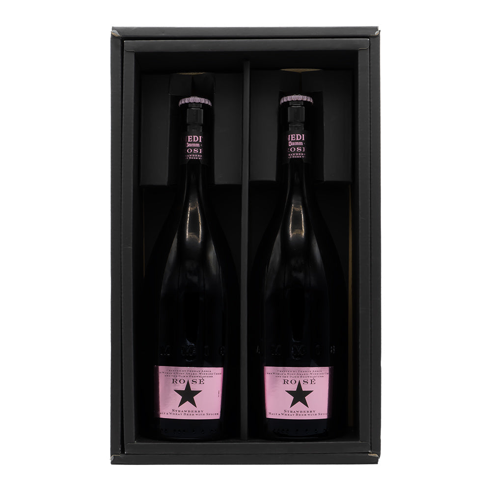 【ギフトカード】バルセロナNo1ブルワリーDAM社の「イネディット」プレミアムビール 　ロゼ2本