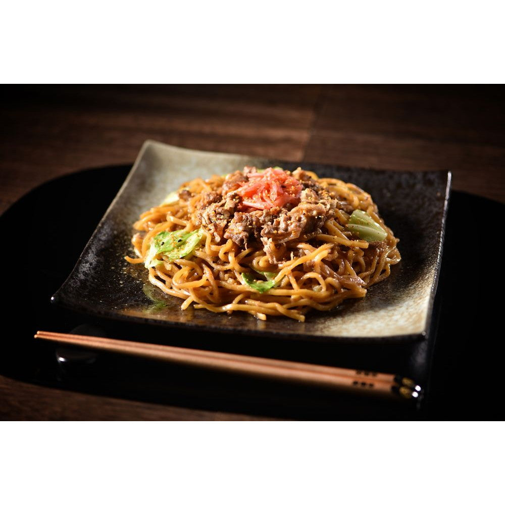 「吉野屋×富士宮やきそば」 牛肉やきそばと富士宮やきそばセット【8食 牛肉やきそば・富士宮やきそば　】