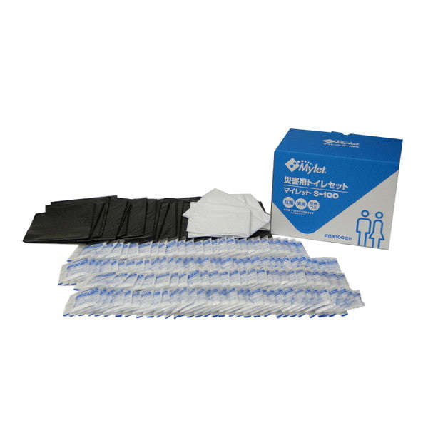 防災トイレ マイレットS-100（100回分）